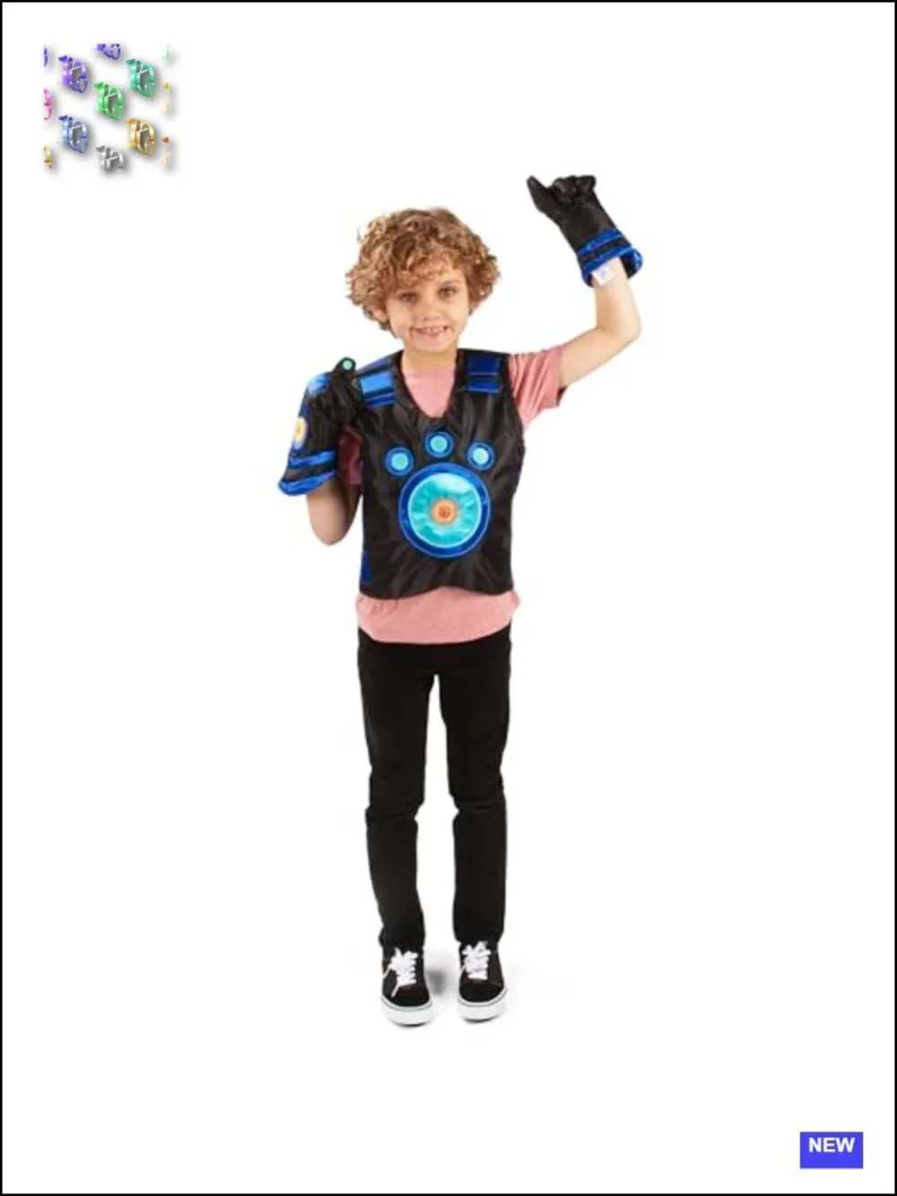 Wild Kratts Martin Creature Power Suit Costume with Vest, Gloves & 2 Discs